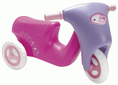 Dětské odrážedlo moped růžové